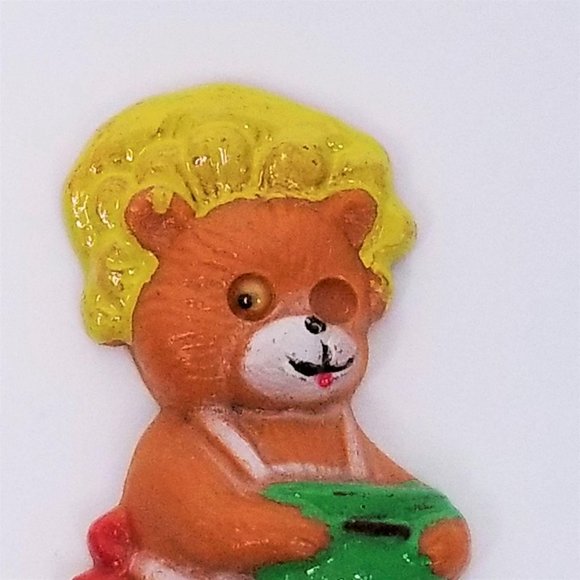 Vintage Kitchen Refrigerator Magnets Bears Chefs - Picture 9 of 9